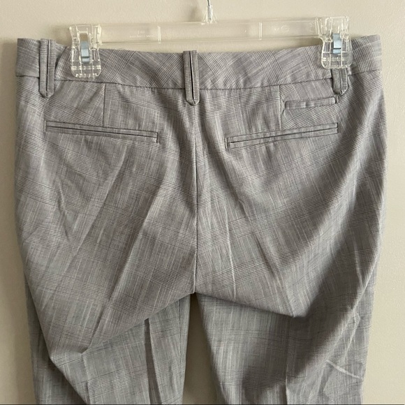 Gap Light Grey Houndstooth Hip Slung Fit Dress Pants in size 2 - Picture 10 of 10